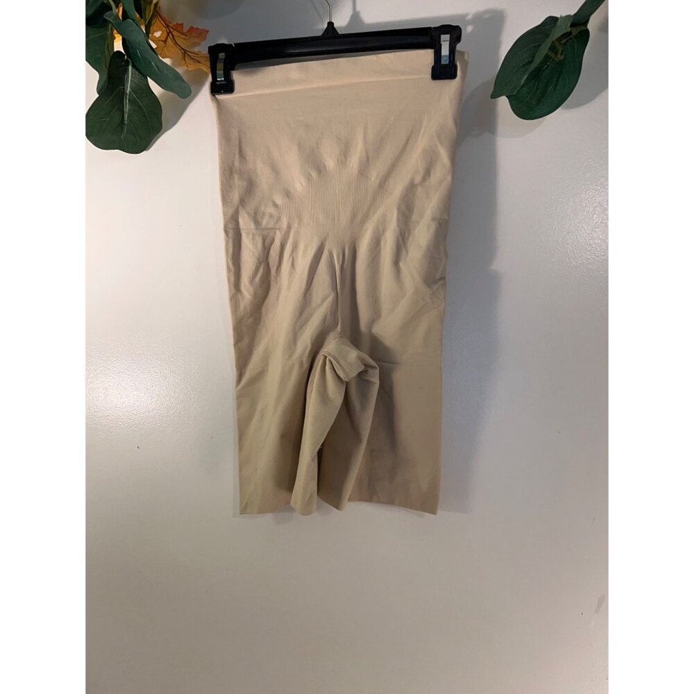 SPANX~Higher Power Shorts~Women’s Shapewear Nude XL High-Waist Tummy Control Sli - Picture 3 of 13